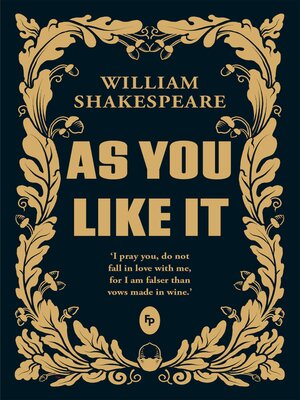 cover image of As You Like It